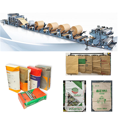 सीमेंट पेपर बैग बनाने की मशीन